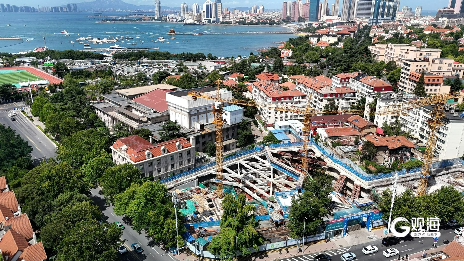 多个地下停车场有序推进！青岛历史城区“设施扩容+智慧停车”应对“大客流”(图1)