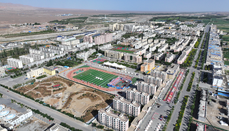 肃北县：基础设施织锦绣 边城焕新宜居宜业(图2)