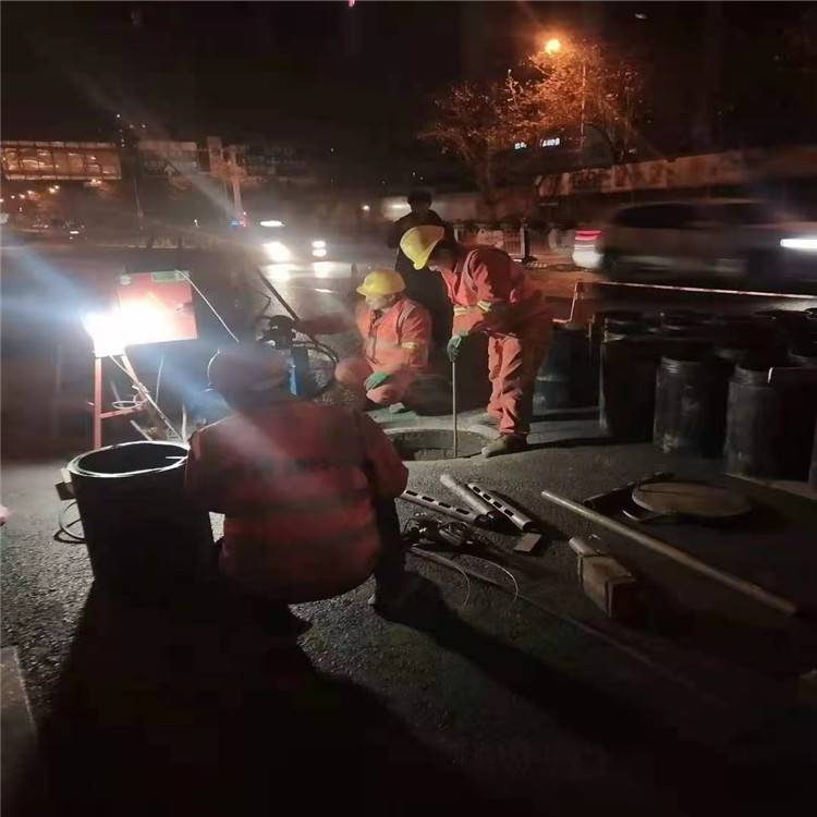 晋祠路污水管道维修清淤工程完工(图1)