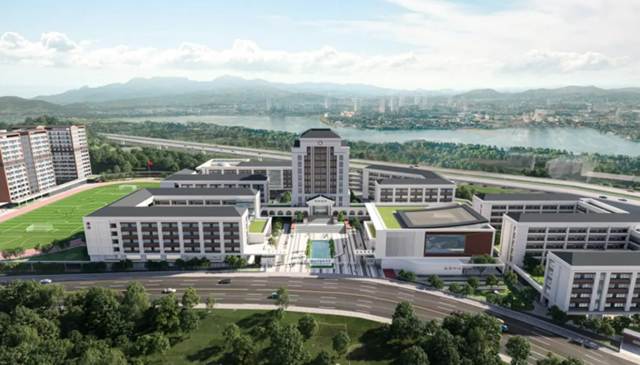 落户三江口片区格致中学南湖校区效果图曝光！(图3)