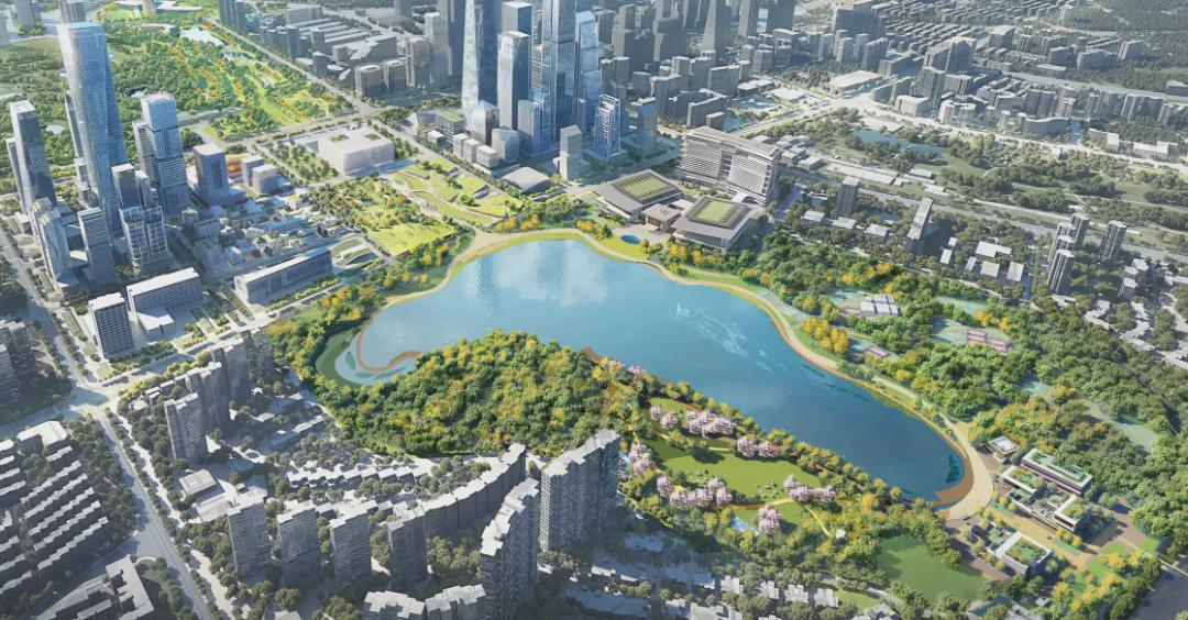 占地超52万平福田香蜜湖公园详细蓝图公示！(图6)