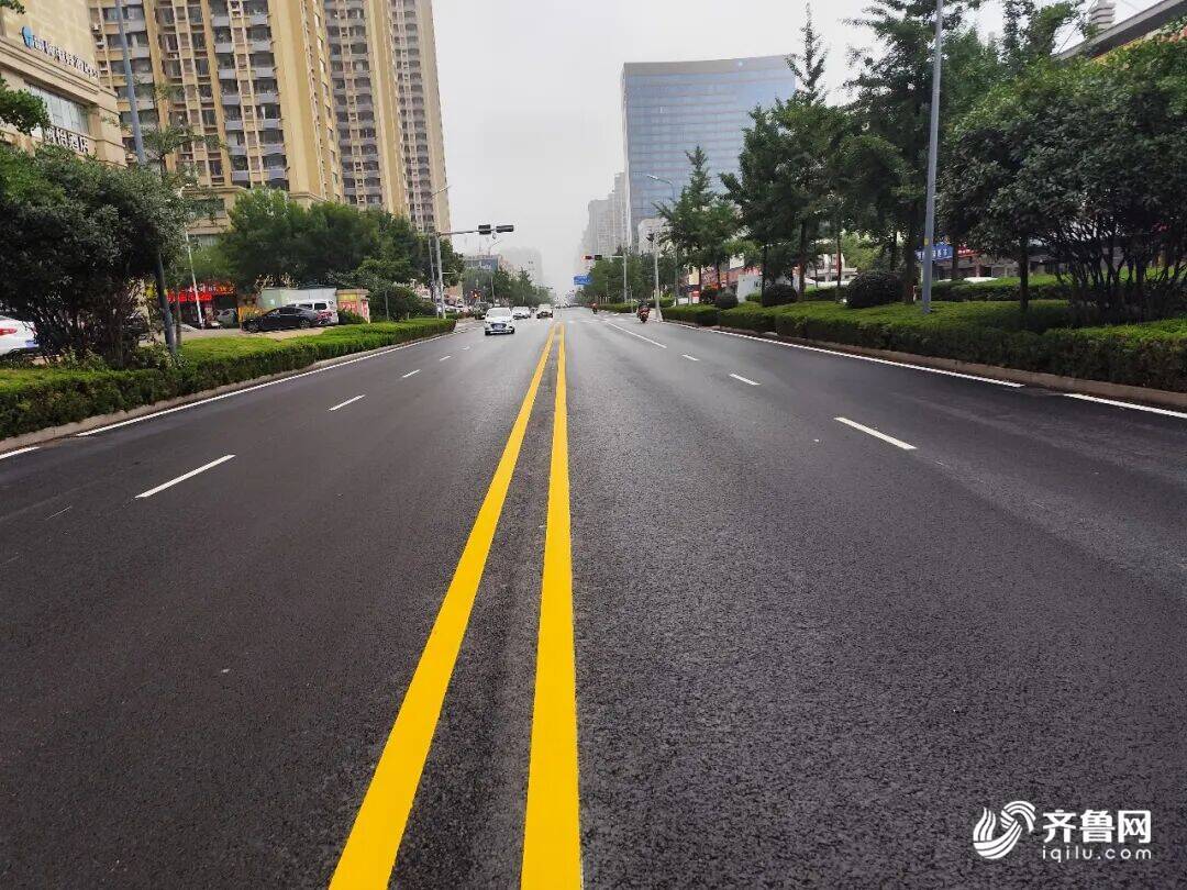 日照文登路（淄博路至山东路）维修改造项目完成(图2)